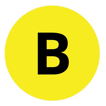 B